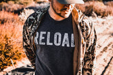 RELOAD Original Vintage Tee in Charcoal